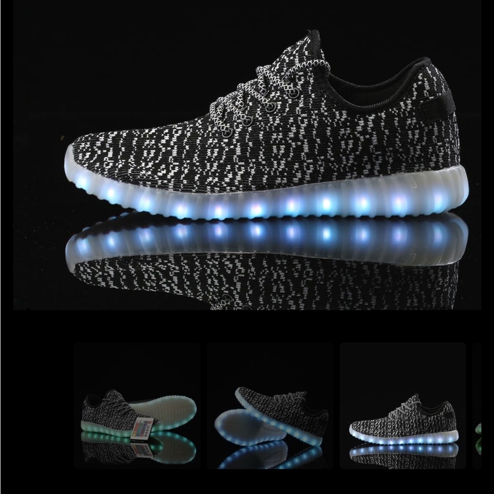 Brand new size 5 LED shoes